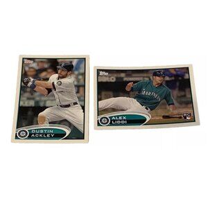 Dustin Ackley 315 - Alex Liddi 274 Seattle Mariners Cards Lot Of 2 2012 Tops